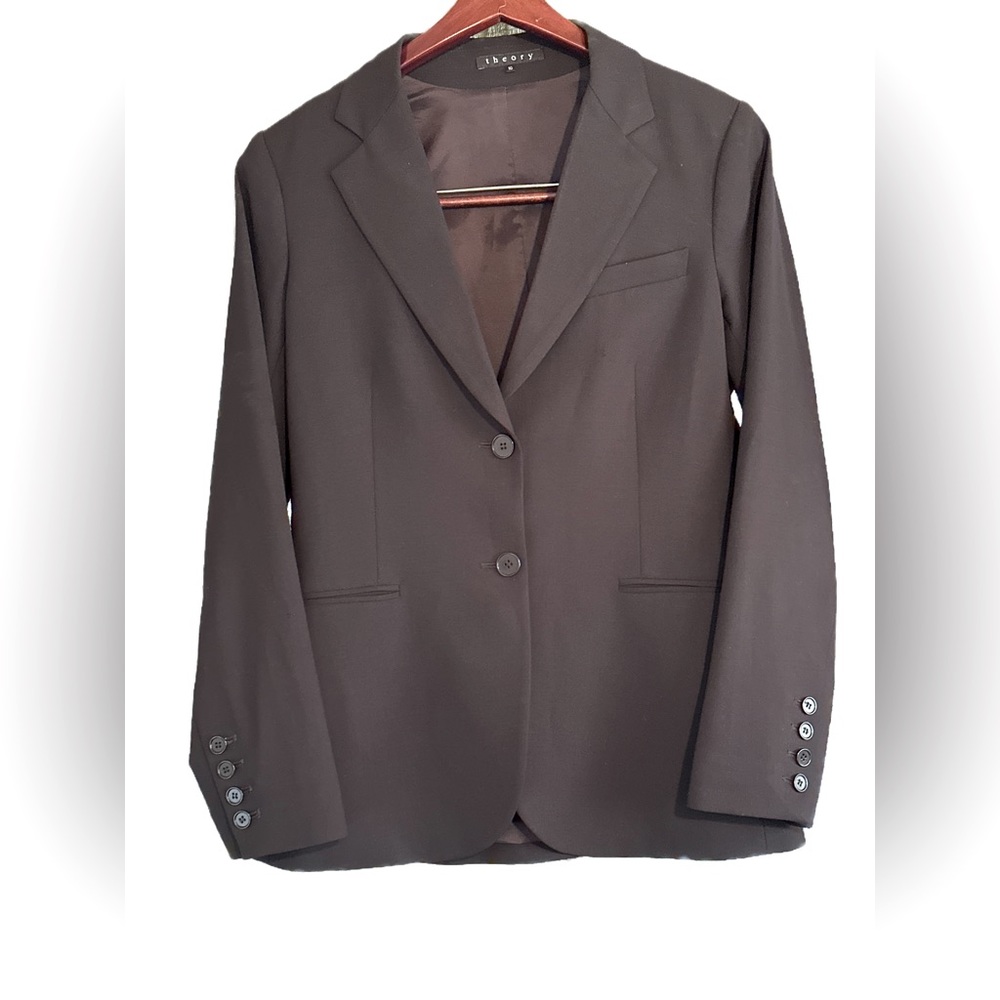 Oversized Blazer in Admiral Crepe